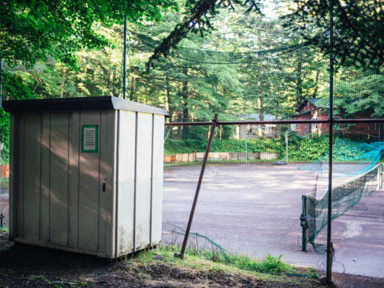 Shed for Tennis Court supplies